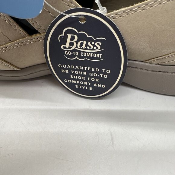 Bass Shoes Womens 8.5M Silliant Fisherman Tan Slip On Casual Comfort Wedge Heels - Picture 8 of 15